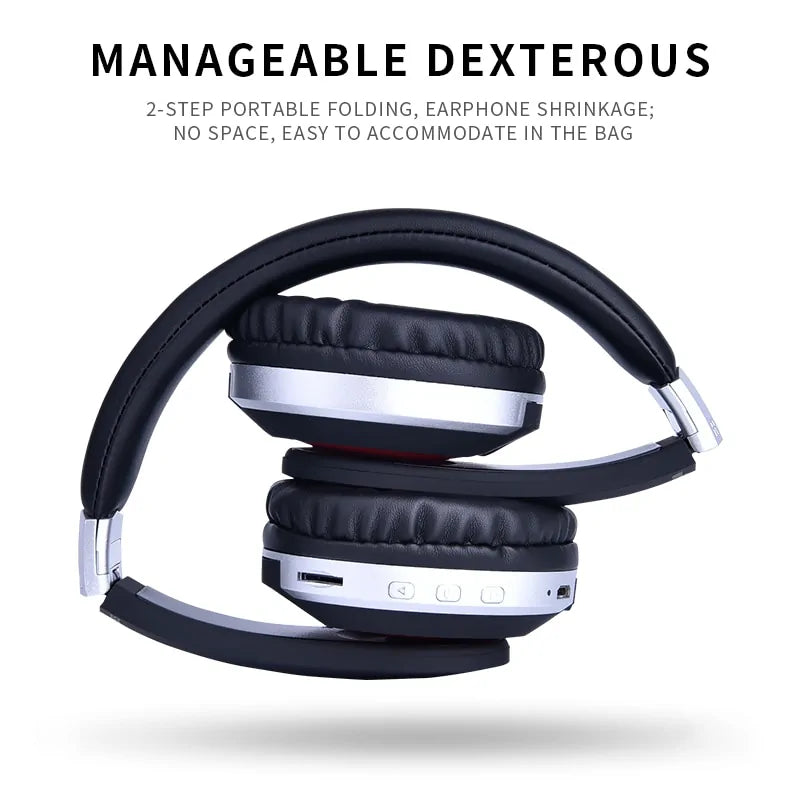 Foldable Stereo Gaming Headphone With Microphone - Gizmo Gadgets