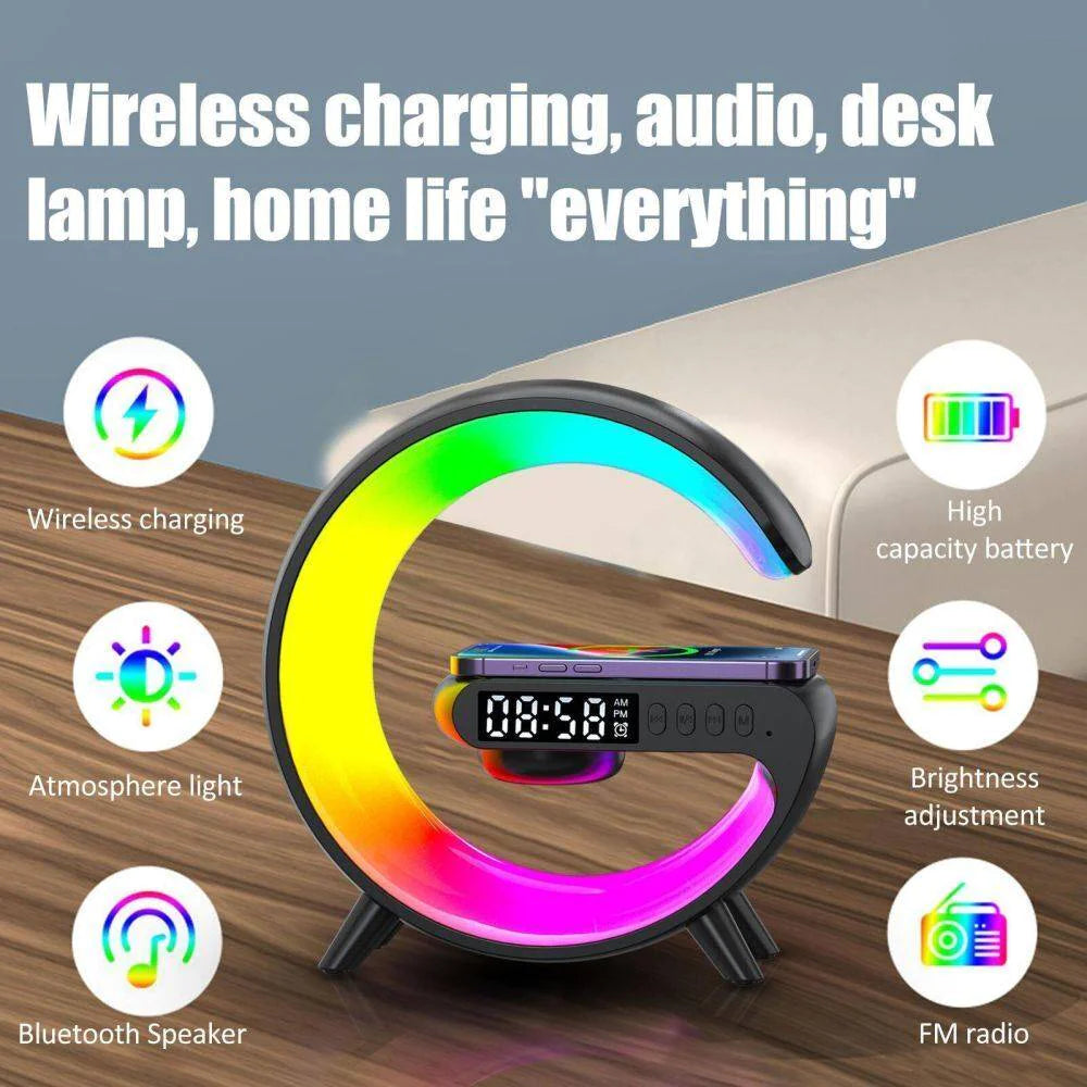 Smart G Lamp Bluetooth Speaker + Charger - Gizmo Gadgets