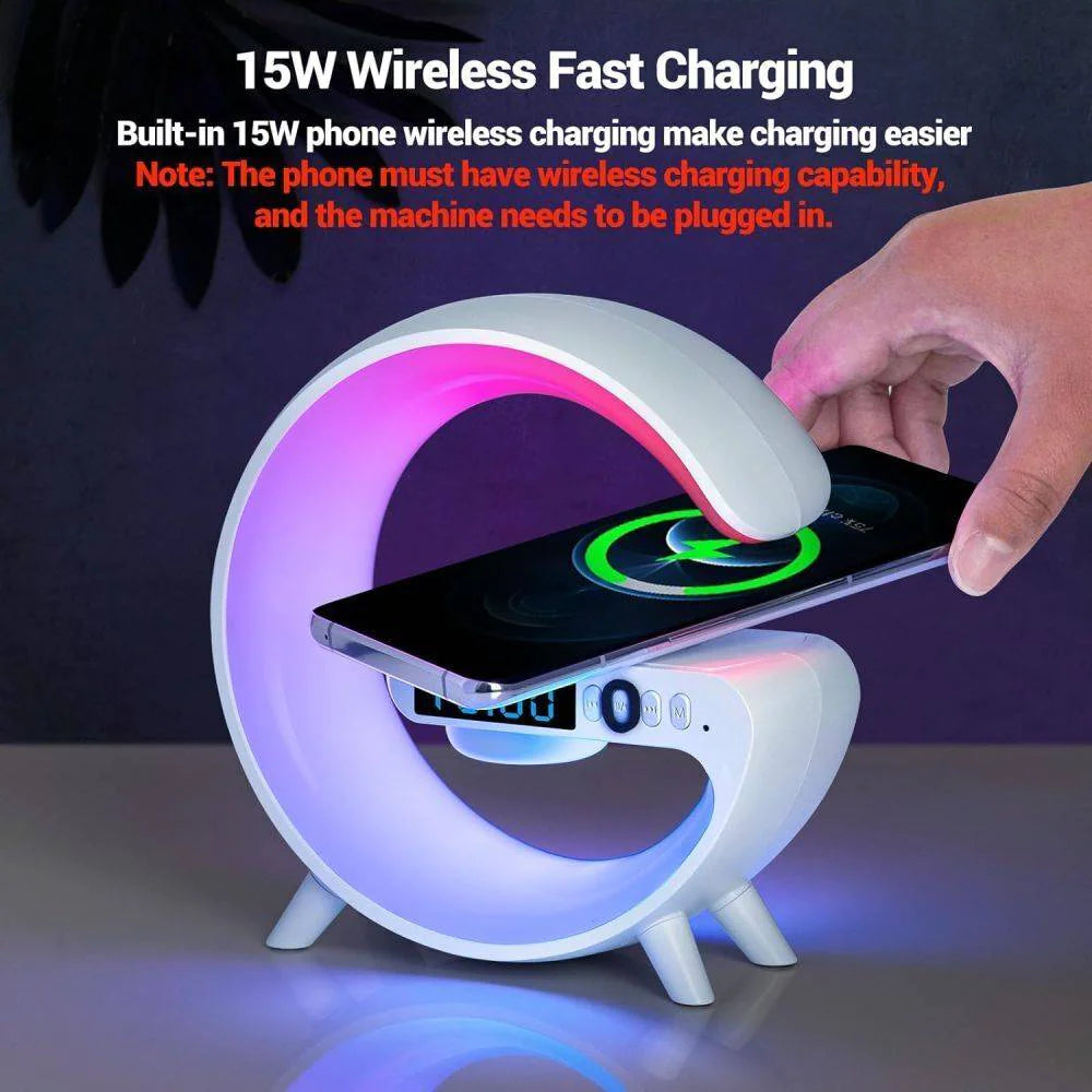 Smart G Lamp Bluetooth Speaker + Charger - Gizmo Gadgets