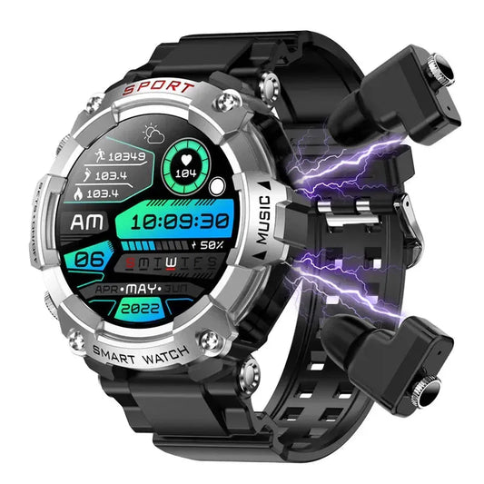 Gizmo Gadgets advanced sport smart watch featuring a digital display and health tracking features