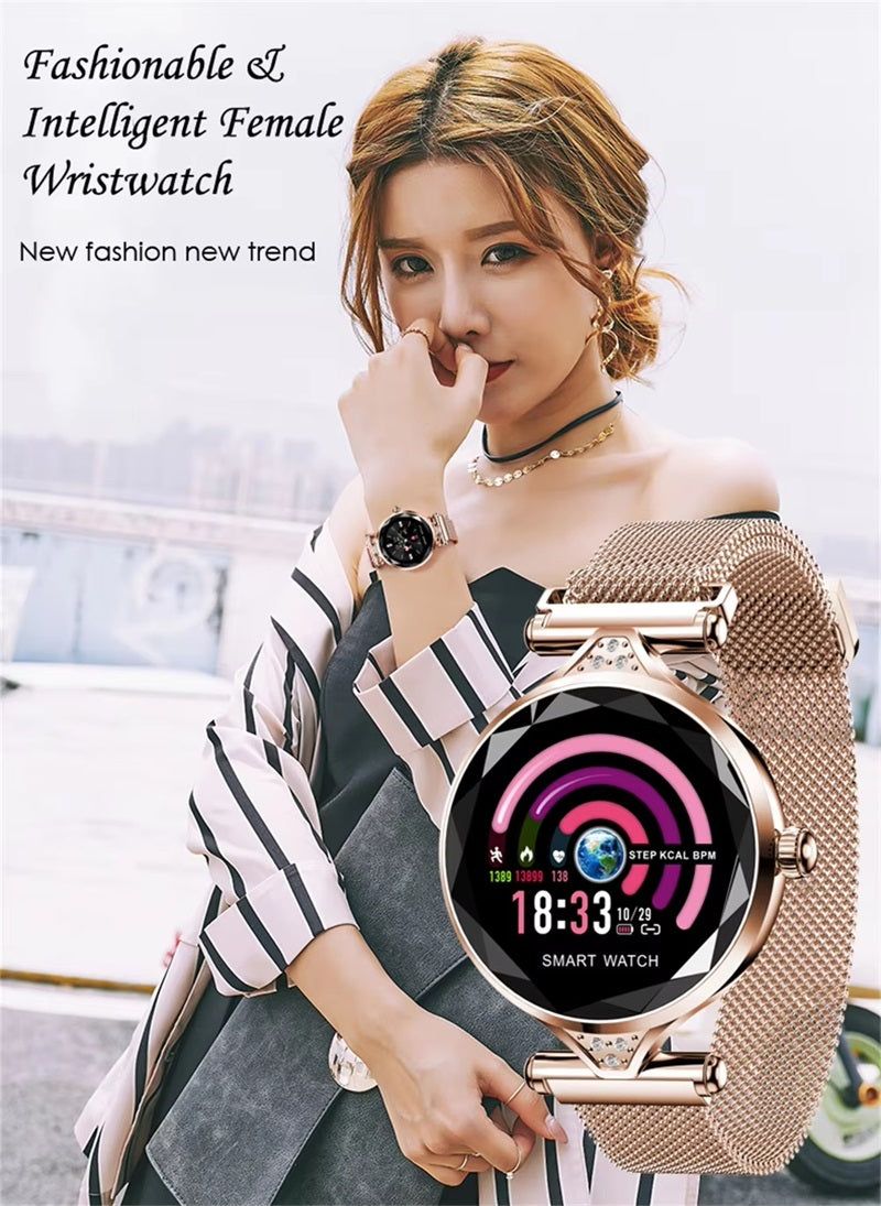 Gizmo Gadgets color screen smartwatch featuring a stylish design and health tracking features