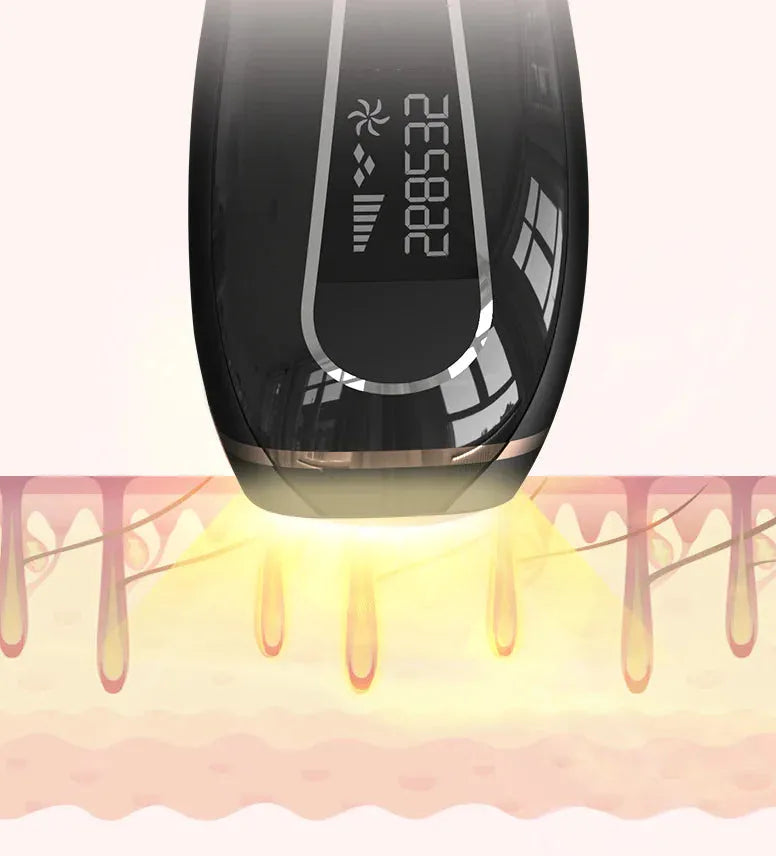 Gizmo Gadgets full body laser hair remover designed for effective and painless hair removal