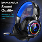 PS4 Gaming Headset 4D Sound with RGB