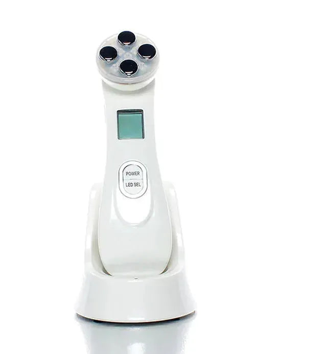 Gizmo Gadgets Ion import beauty device in sleek white design for skincare treatments
