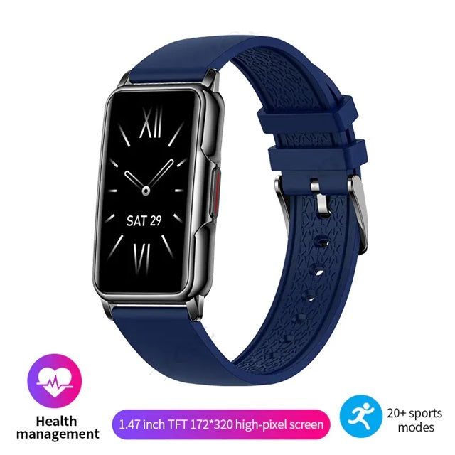 Gizmo Gadgets multi-function fitness smart watch with 1.47 inch TFT screen and 20plus sports modes
