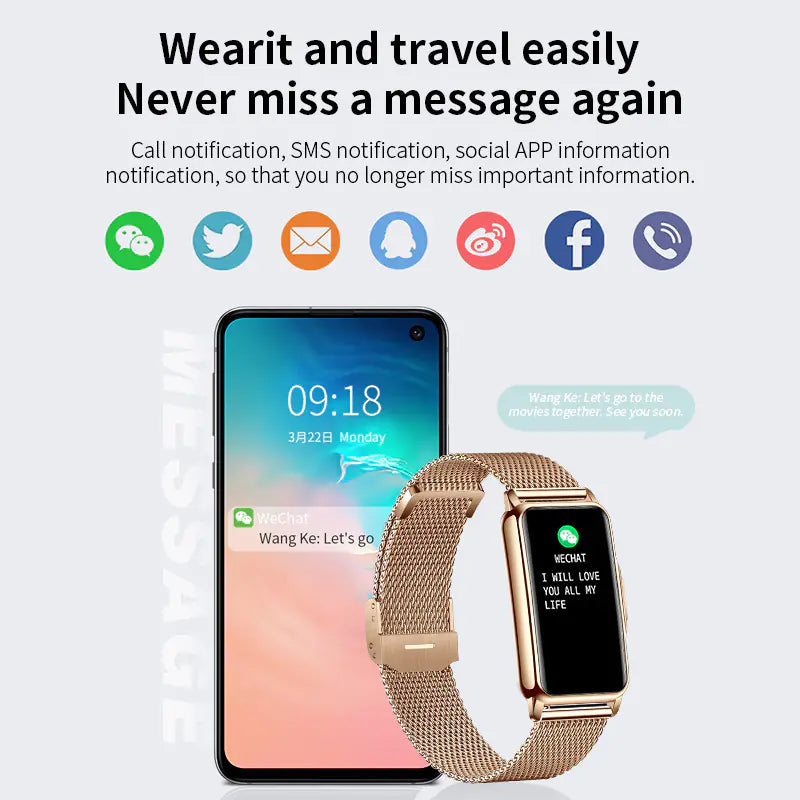 Gizmo Gadgets multi-function fitness smart watch with call notifications and sleek design for active lifestyles