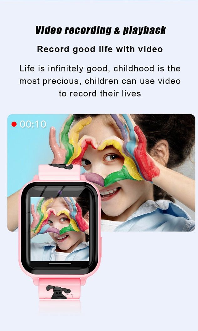 Gizmo Gadgets Multilingual Childrens Smart Watch with Video Recording Feature for Fun and Learning