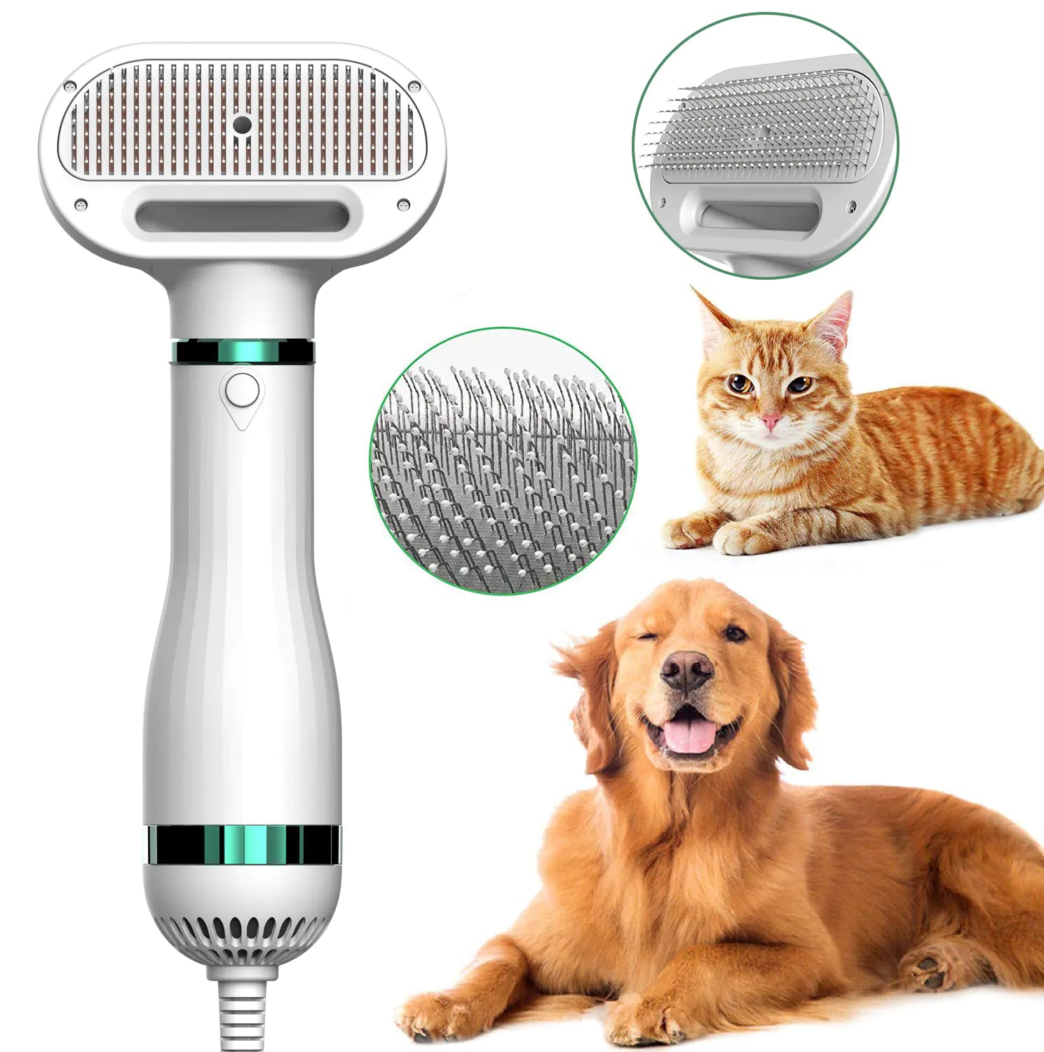 Gizmo Gadgets pet grooming hair dryer with ergonomic design for drying cats and dogs quickly