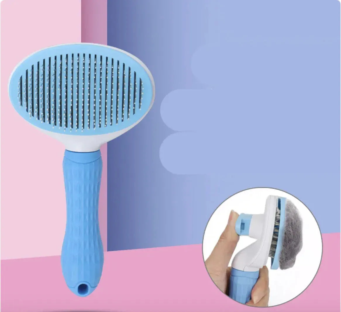 Gizmo Gadgets pet hair removal comb with ergonomic handle for effective grooming
