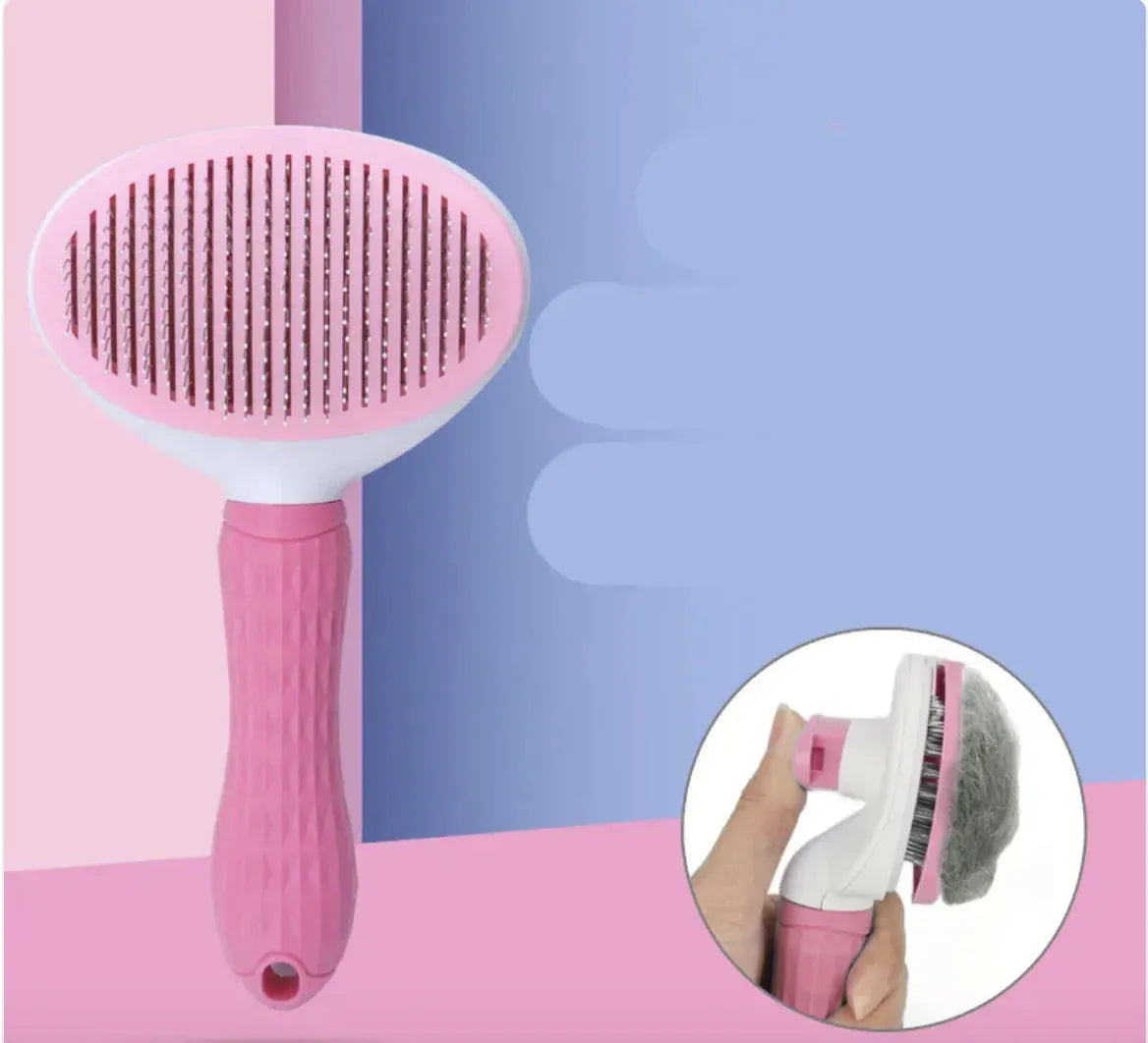 Gizmo Gadgets pet hair removal comb with ergonomic handle for easy grooming of pets