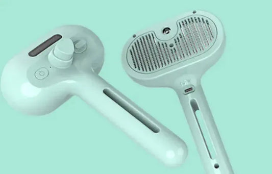 Gizmo Gadgets Rechargeable Pet Comb with Ergonomic Handle for Efficient Grooming