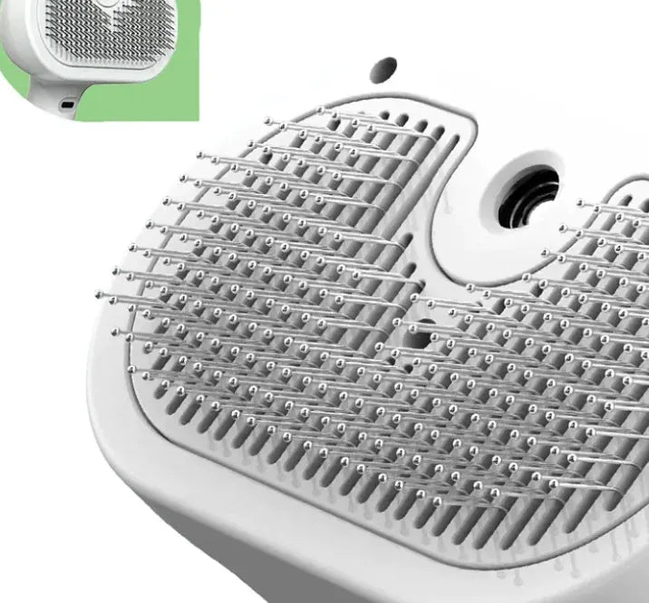 Gizmo Gadgets rechargeable pet comb with effective grooming bristles for easy pet care
