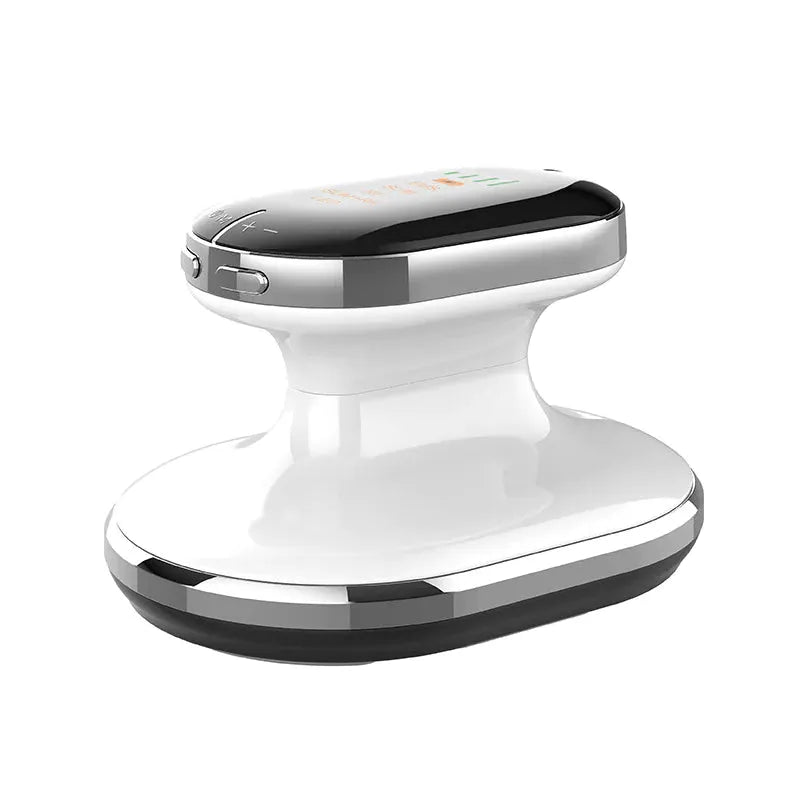 Gizmo Gadgets Ultrasonic Fat Burner Device in sleek white design for effective body contouring