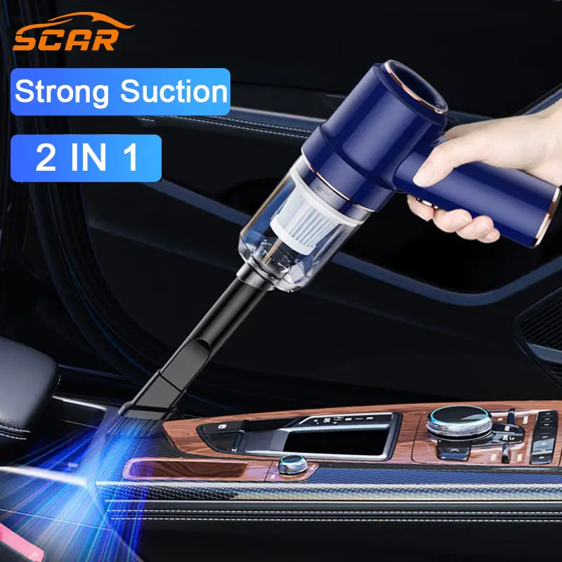 2 in 1 Car Vacuum Cleaner - Gizmo Gadgets