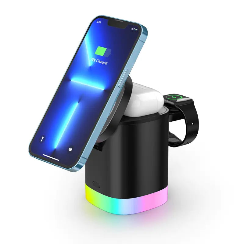 3-in-1 Macsafe Cube Charger - Gizmo Gadgets