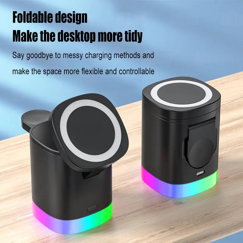 3-in-1 Macsafe Cube Charger - Gizmo Gadgets