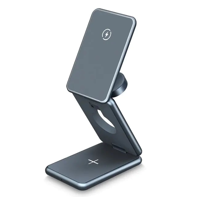 30W Magnetic Wireless Charger 3-in-1 - Gizmo Gadgets