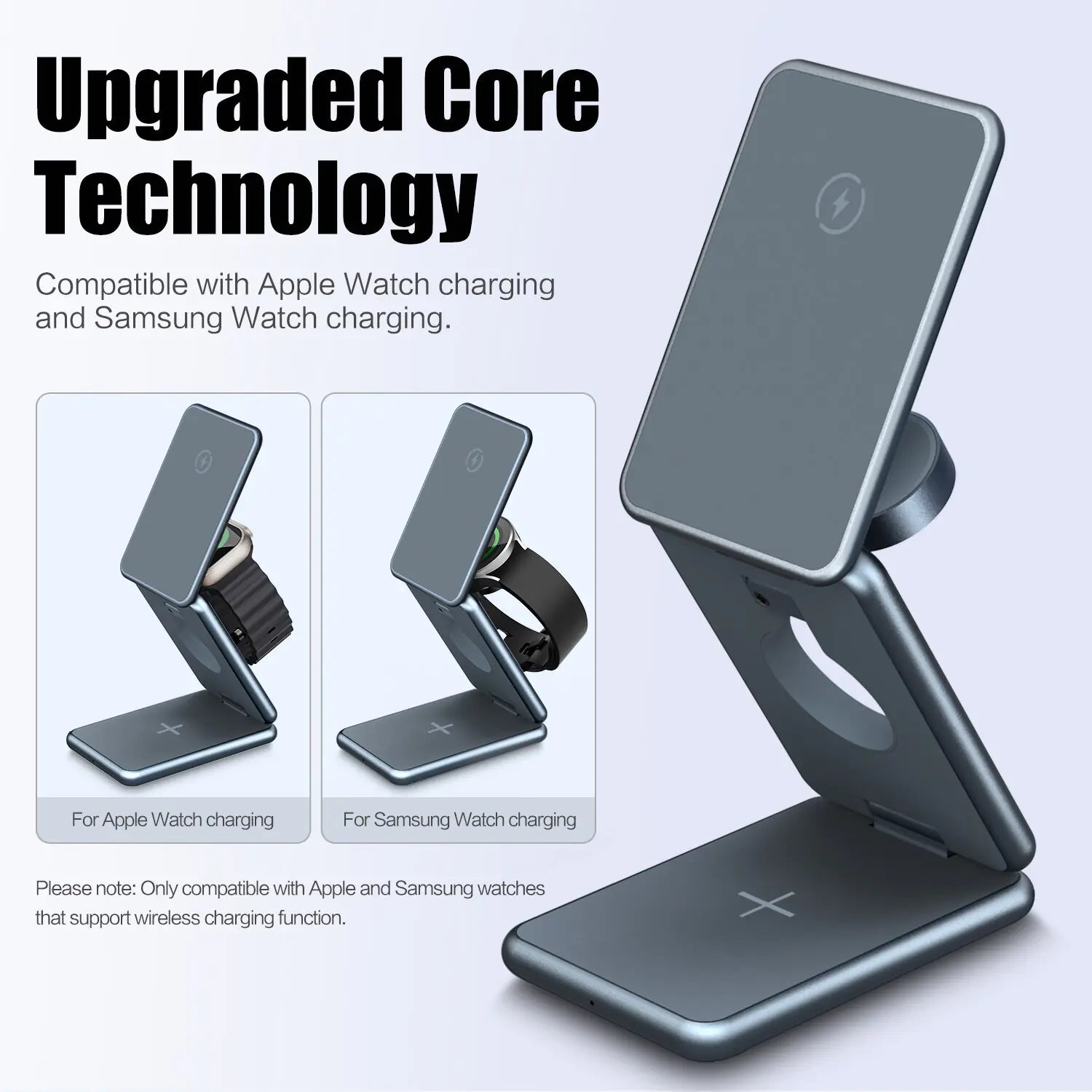 30W Magnetic Wireless Charger 3-in-1 - Gizmo Gadgets