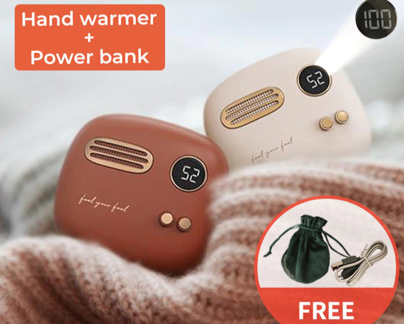 Hand Warmer and Power Bank - Gizmo Gadgets