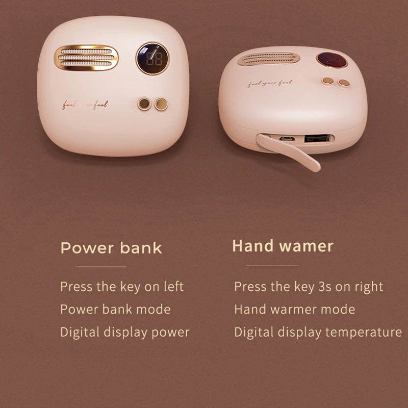 Hand Warmer and Power Bank - Gizmo Gadgets