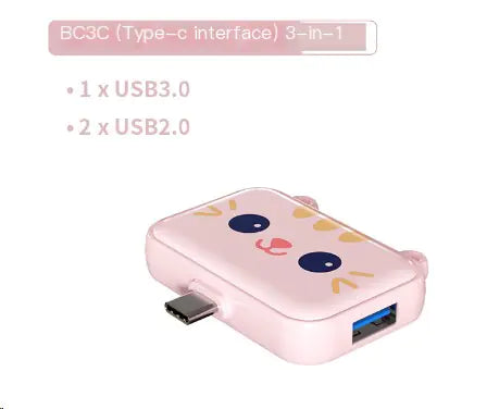 高品質三合一 USB 集線器和 4K HDMI 轉換器