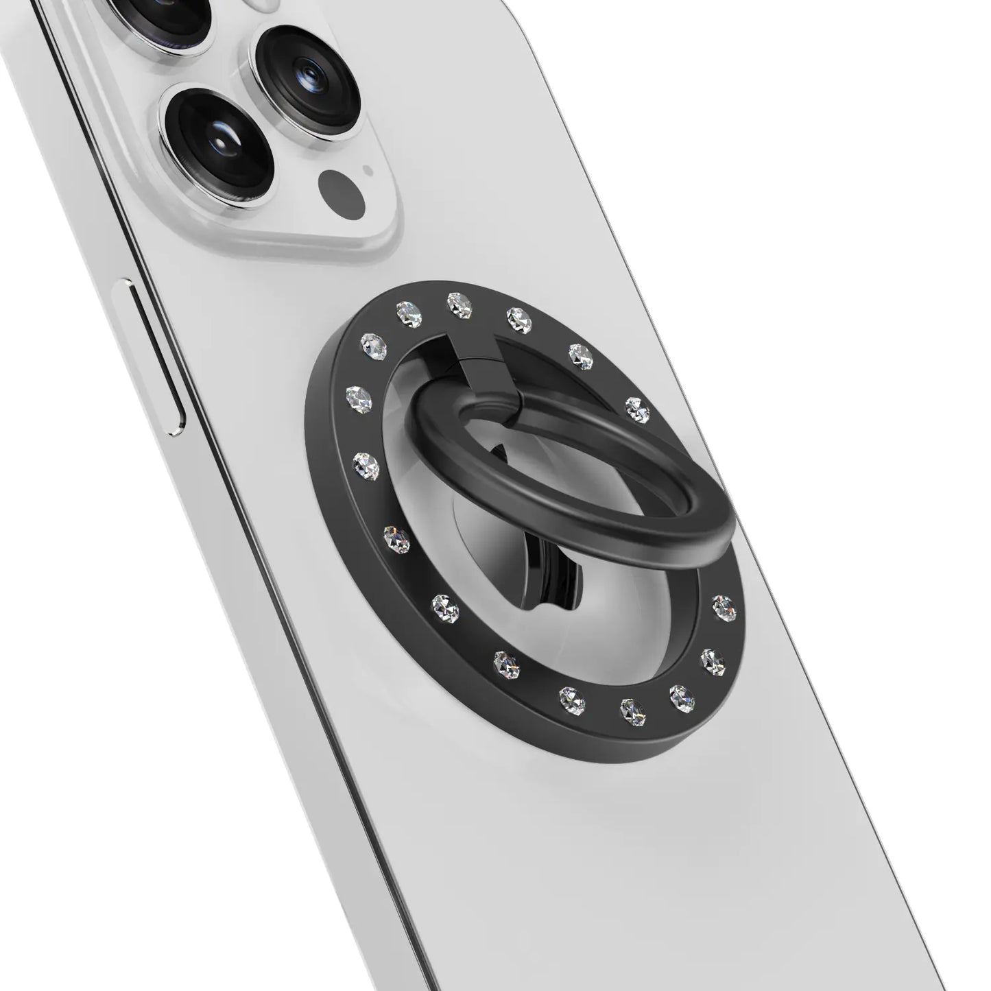 適用於 iPhone 的 MagSafe 環形支架，搭配 N52 磁鐵（薄型）