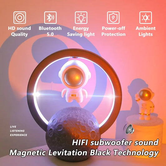 Magnetic Levitation Bluetooth Speaker - Gizmo Gadgets