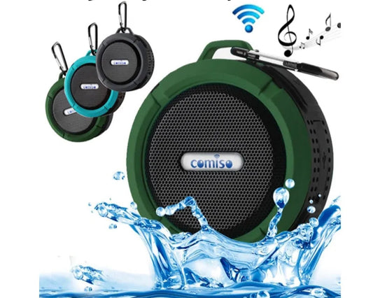 Portable Waterproof Bluetooth Speaker - Gizmo Gadgets