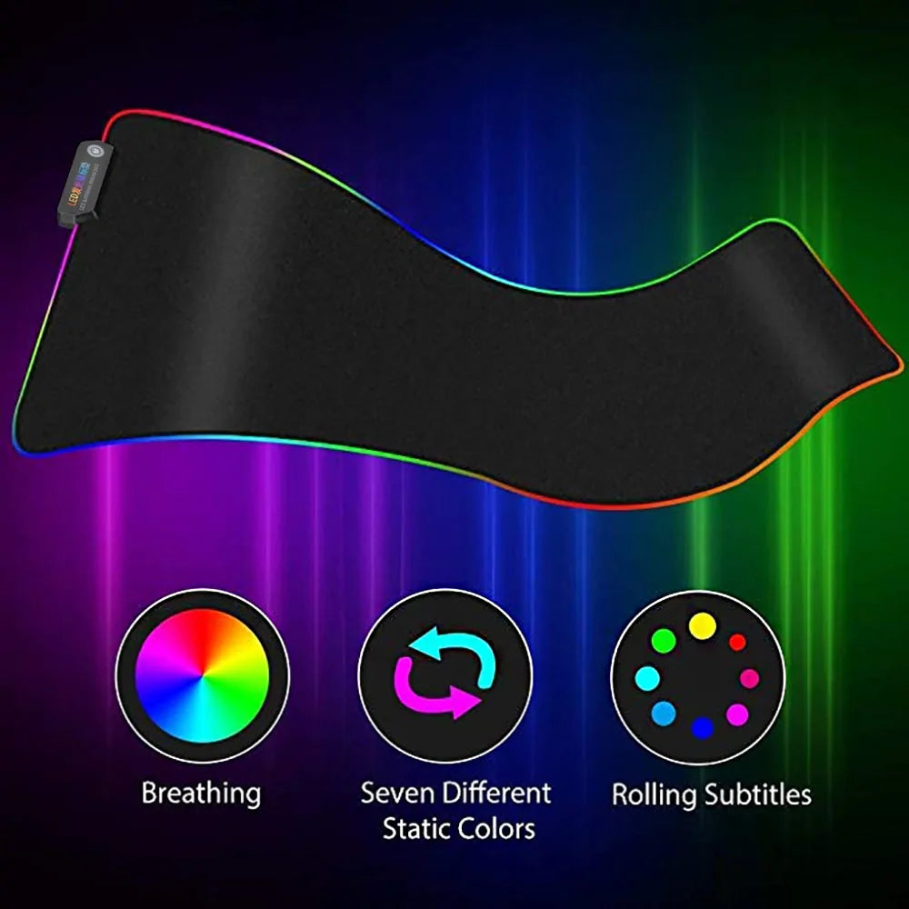 RGB Gaming Mouse Pad - Gizmo Gadgets