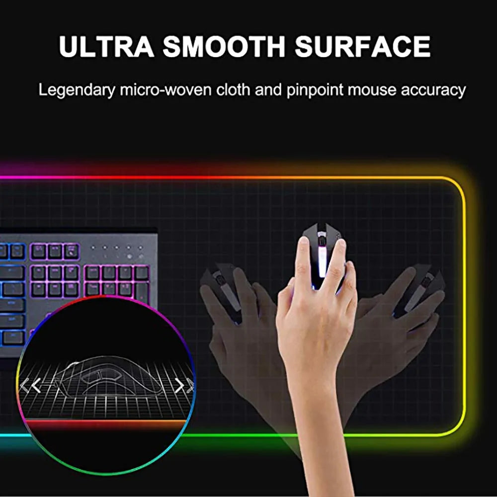 RGB Gaming Mouse Pad - Gizmo Gadgets