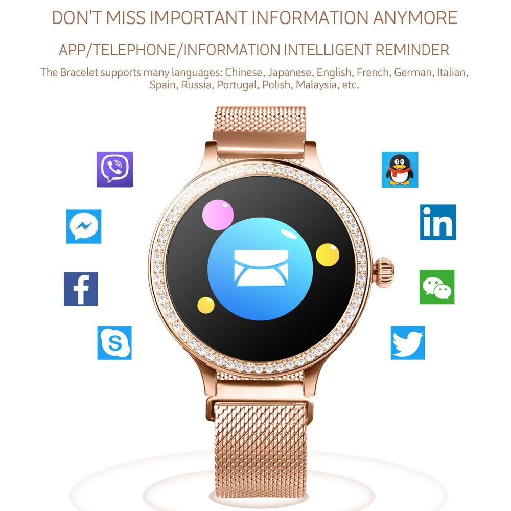 Smart Watch Bracelet For Women - Gizmo Gadgets