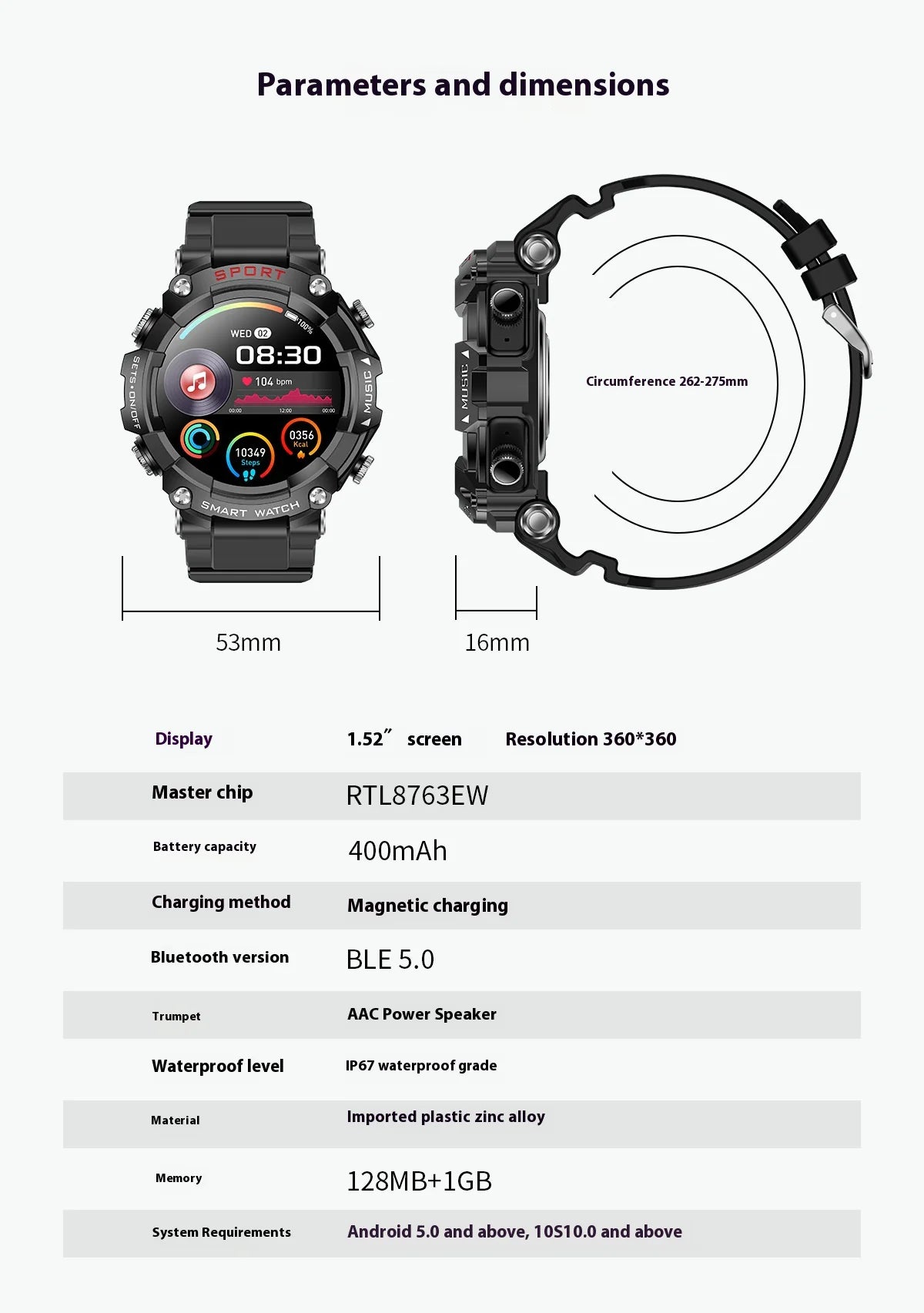 Sport Smart Watch - Gizmo Gadgets
