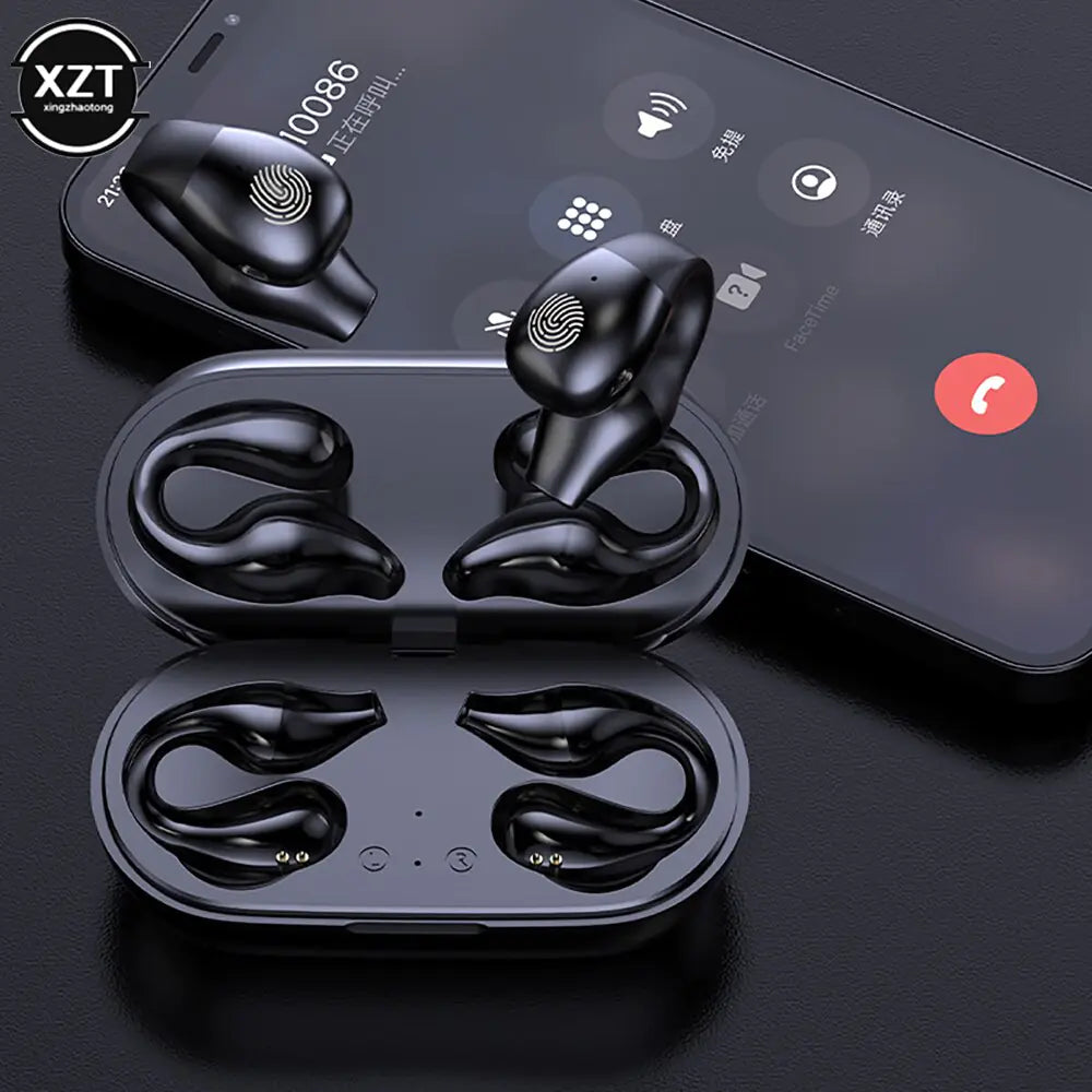 Wireless Bluetooth Ear-Clip Earbuds - Gizmo Gadgets