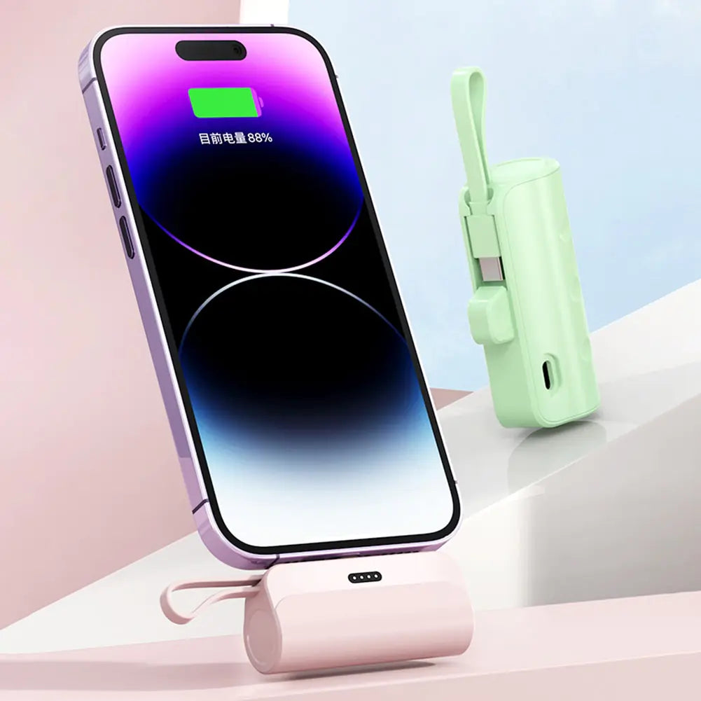 Wireless Capsule Mini Power Bank - Gizmo Gadgets