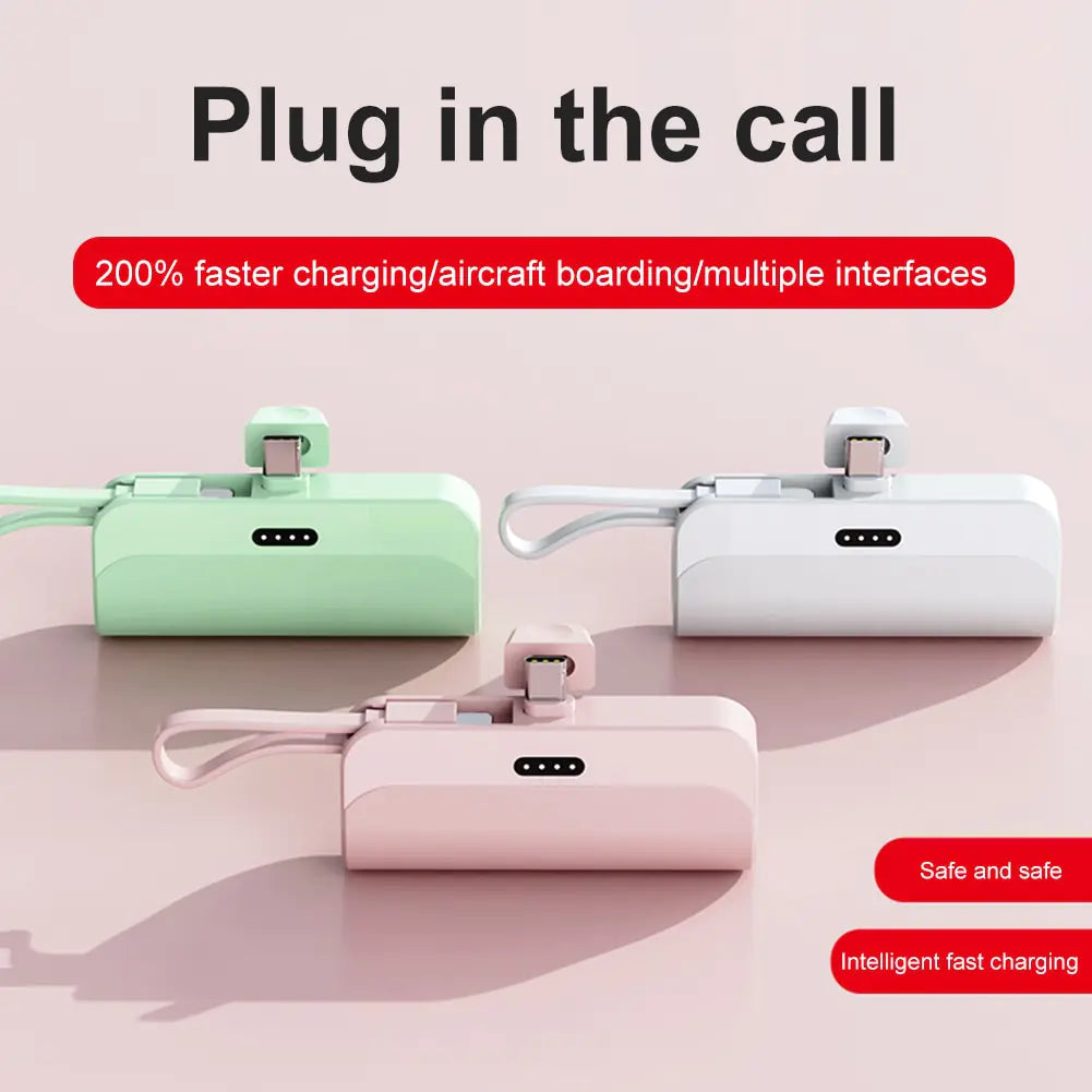 Wireless Capsule Mini Power Bank - Gizmo Gadgets