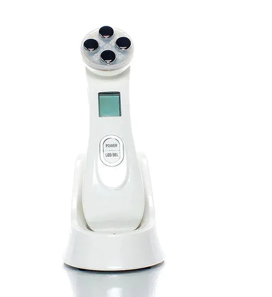 Gizmo Gadgets Ion import beauty device in sleek white design for skincare treatments