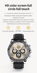 Gizmo Gadgets IP68 waterproof smart watch with HD color screen and full touch functionality