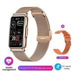 Gizmo Gadgets multi-function fitness smart watch with 1.47 inch TFT display and changeable strap