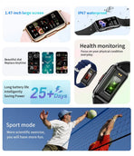 Gizmo Gadgets multi-function fitness smart watch with 1.47-inch screen and health monitoring features