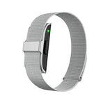 Gizmo Gadgets Smart Sports Bracelets for Fitness in Gray with Sleek Design and LED Indicator