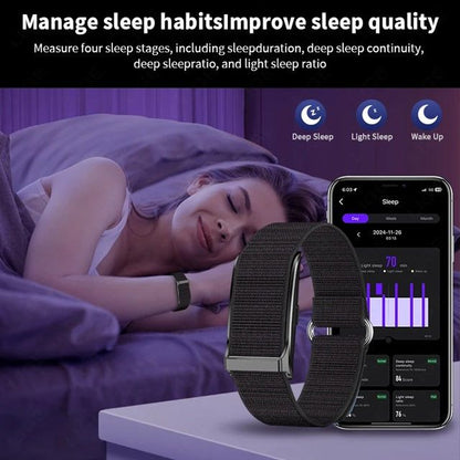 Smart sports bracelets for fitness with sleep tracking features to improve sleep quality and habits