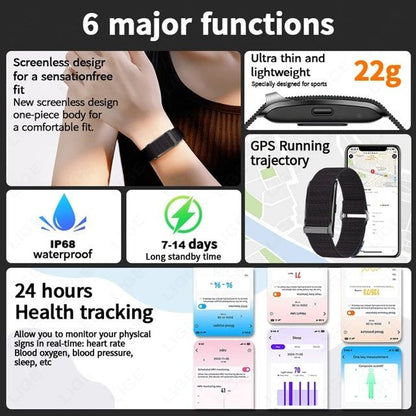 Gizmo Gadgets Smart Sports Bracelets for Fitness with GPS Tracking and Health Monitoring Features