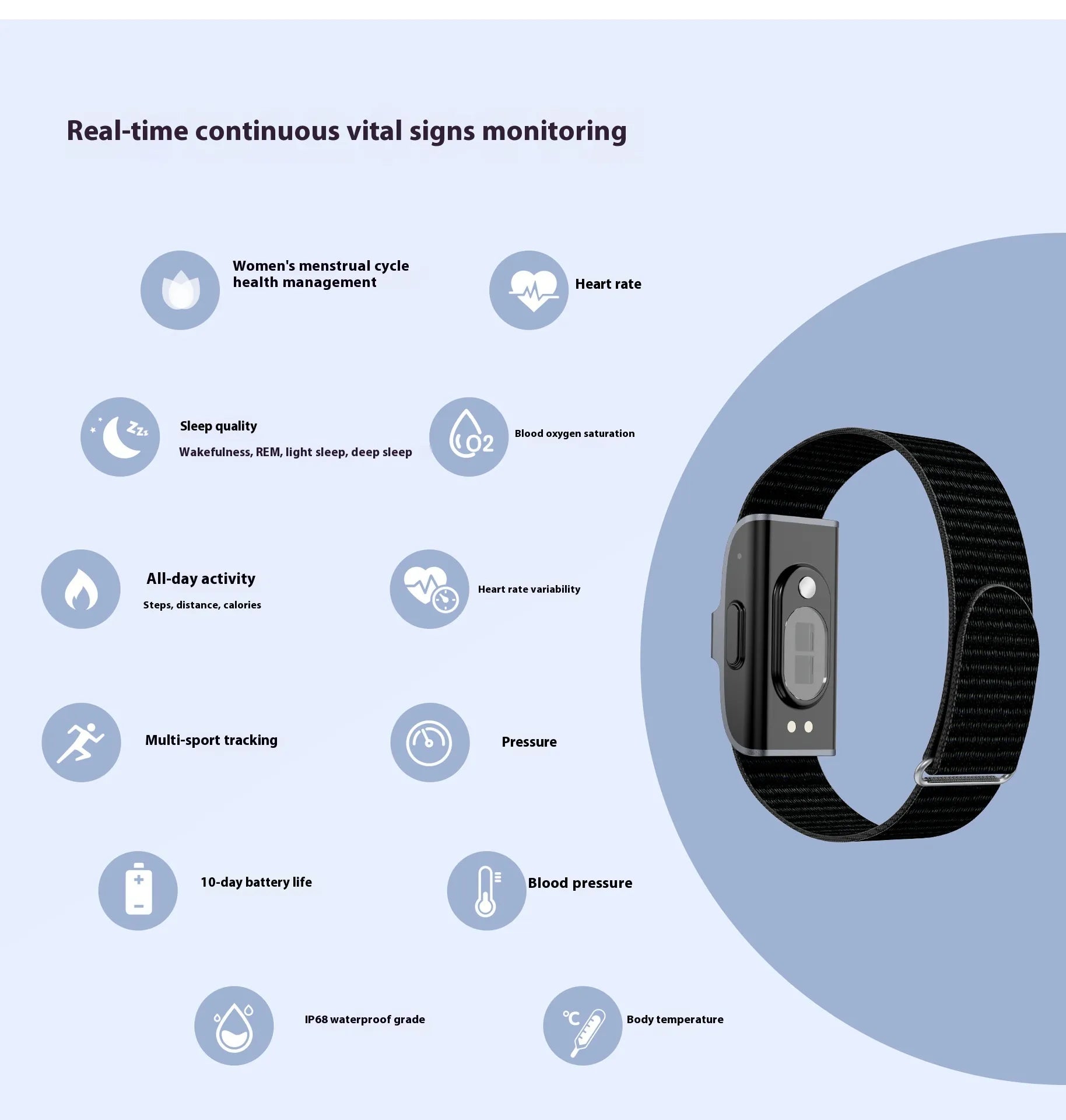 Gizmo Gadgets smart sports bracelets for fitness with real-time health monitoring features