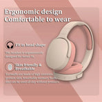 Gizmo Gadgets wireless Bluetooth headphones with ergonomic design for all-day comfort and breathable earmuffs