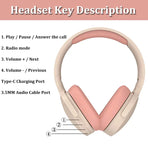 Gizmo Gadgets wireless Bluetooth headphones with key features for easy control and connections