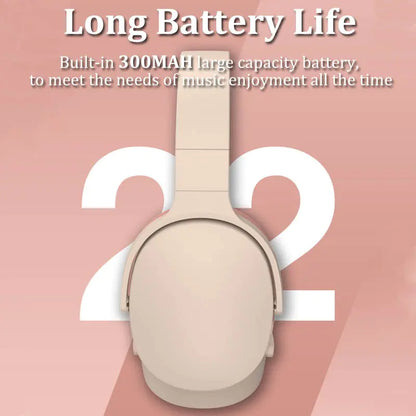 Gizmo Gadgets wireless Bluetooth headphones with 300mAh battery for long-lasting music enjoyment