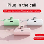 Gizmo Gadgets wireless capsule mini power bank available in green, pink, and white for fast charging